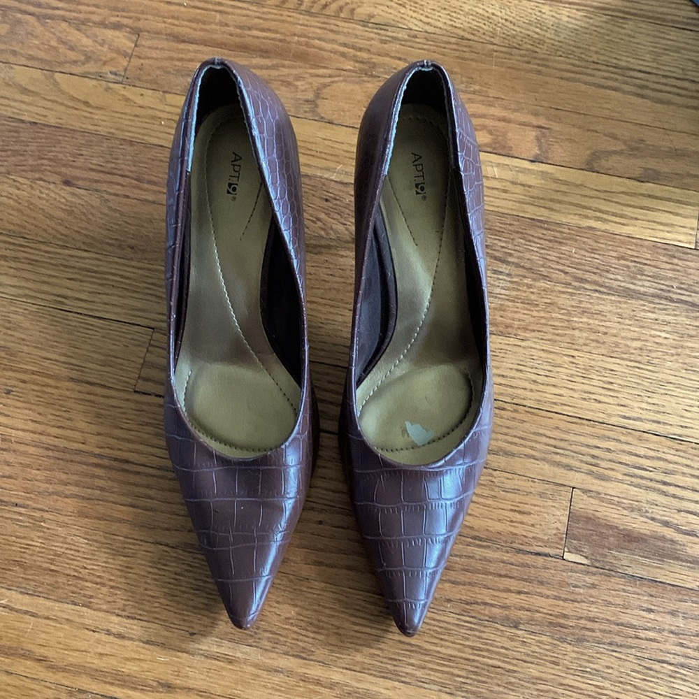 Apt 9 brown dress shoes